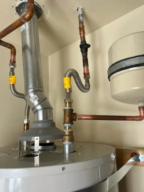 Water heater installation and plumbing repair in Bank Square